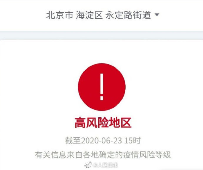 【北京2地升级为高风险地区/北京一地区升级为疫情高风险,10个街乡为中风险】-第2张图片
