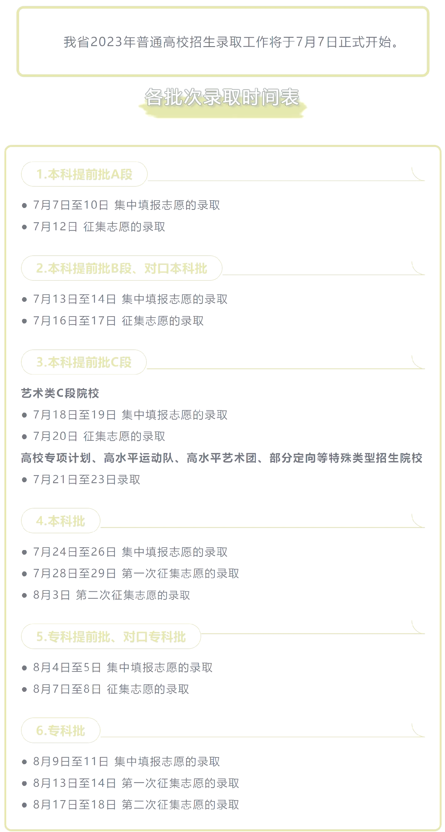 【中高考时间2023年时间表/中高考具体时间】-第2张图片