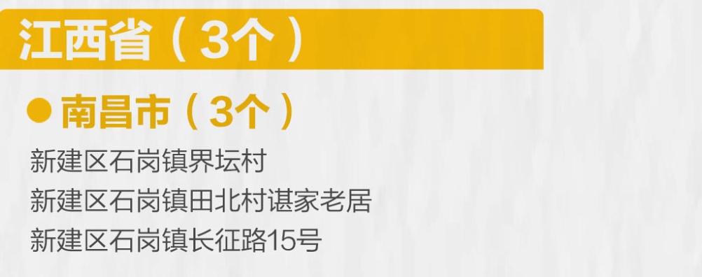 【江西的疫情最新情况/江西疫情最新情况分布】-第3张图片