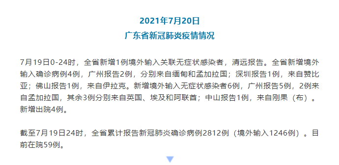 “广东新增15例本土确诊” 广东新增本土确 诊5例？-第3张图片