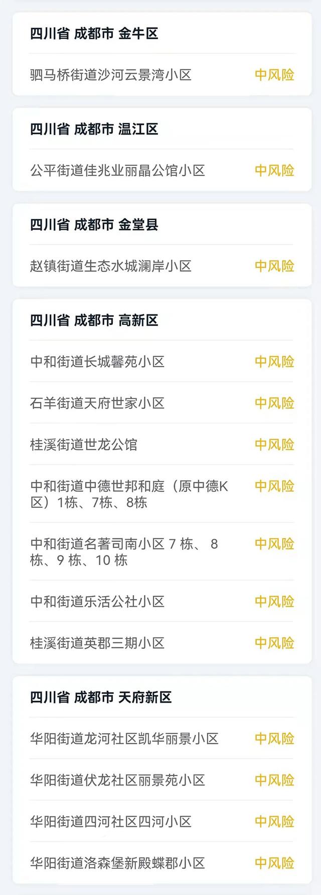 “西安市新增三个中风险地区	” 西安市新增三个中风险地区有哪些？-第2张图片