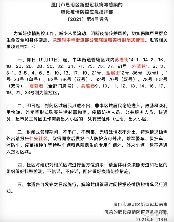 莆田疫情外溢风险-莆田疫情外溢风险区有哪些-第2张图片